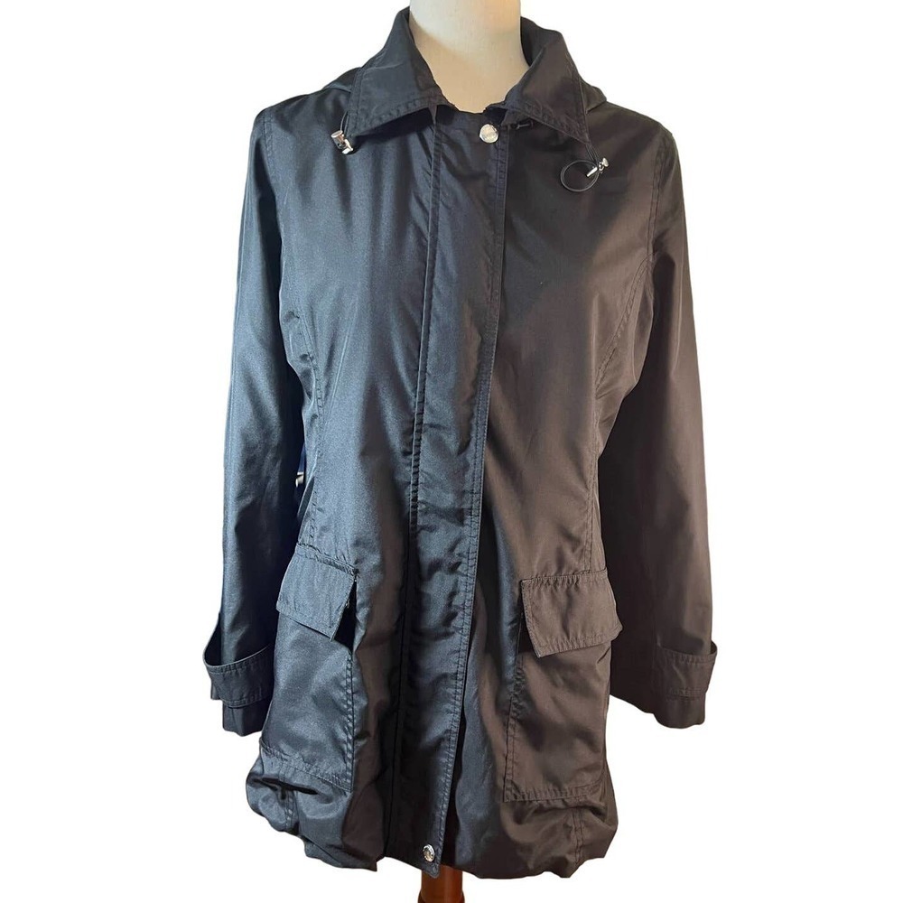 Women's Banana Republic Anorak Jacket in Black, size Small